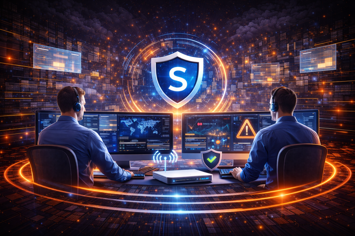 <span class="mil-accent">MDR & XDR</span>
Bedrohungen stoppen, bevor sie Schaden anrichten